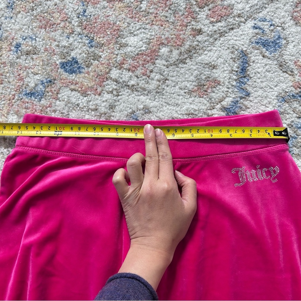 Vintage Juicy Couture Pink Velour Tracksuit Set Rhinestone Y2K Hoodie Pants - Picture 5 of 10